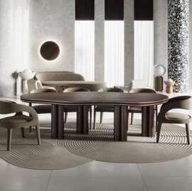 Bruni Design :: Klodd Smoked Oak Table