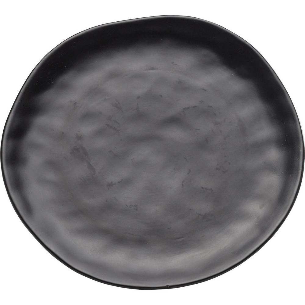 KARE Design :: Plate Organic Black dia.26cm