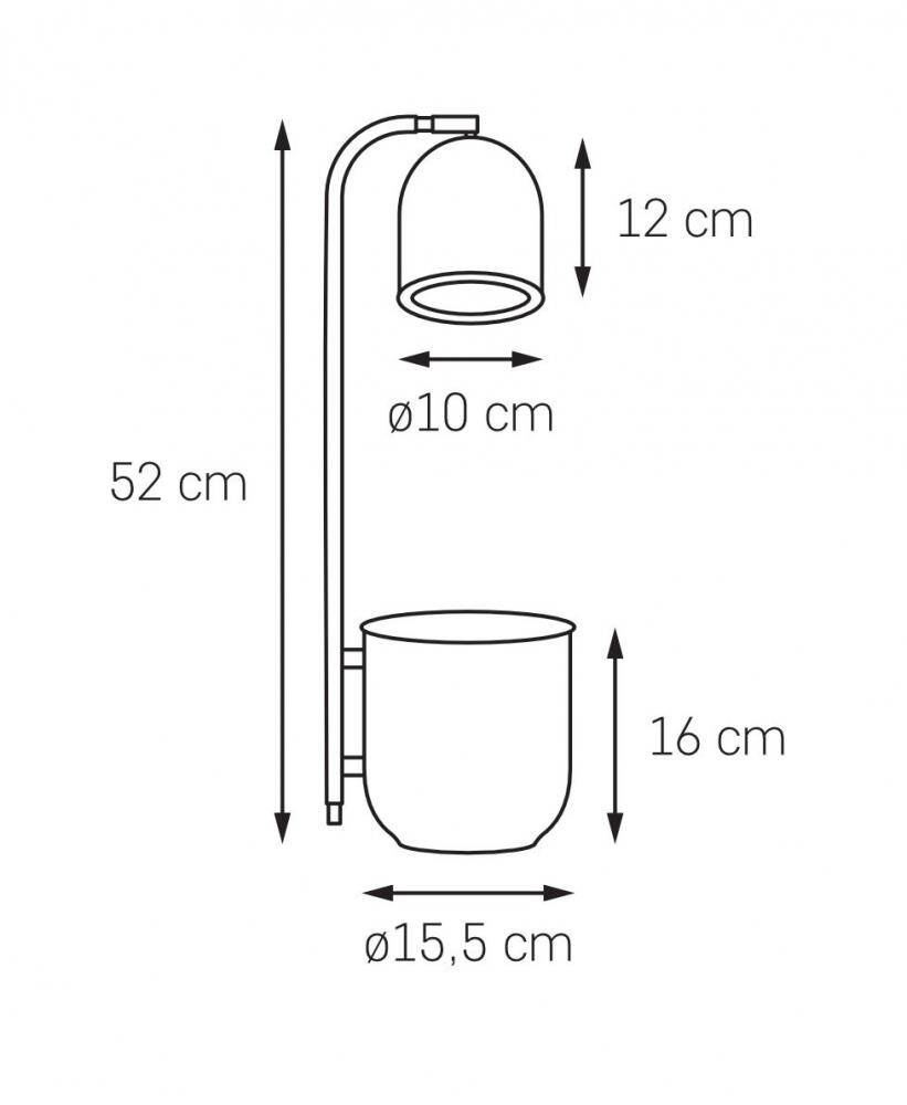 Kaspa :: Botanica Wood Table Lamp White