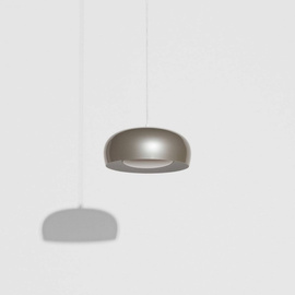 Petite Friture :: Lampa wisząca Brush Small srebrna śr. 35 cm