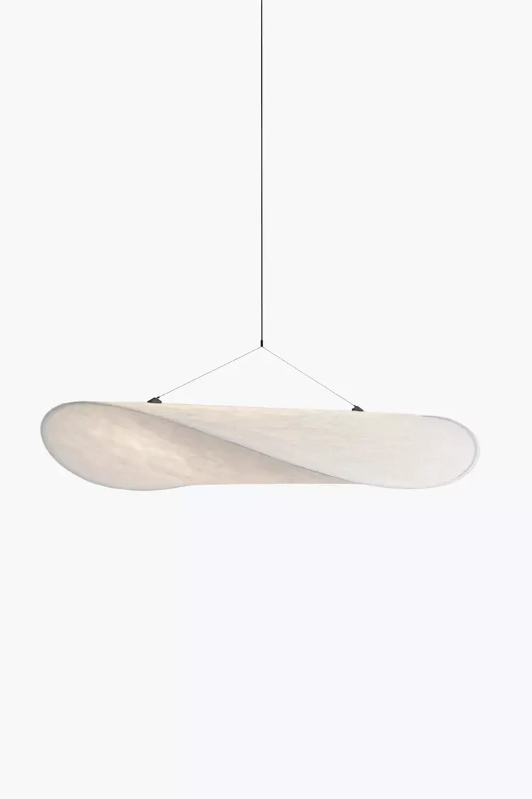 New Works :: Tense white pendant lamp, diameter 120 cm