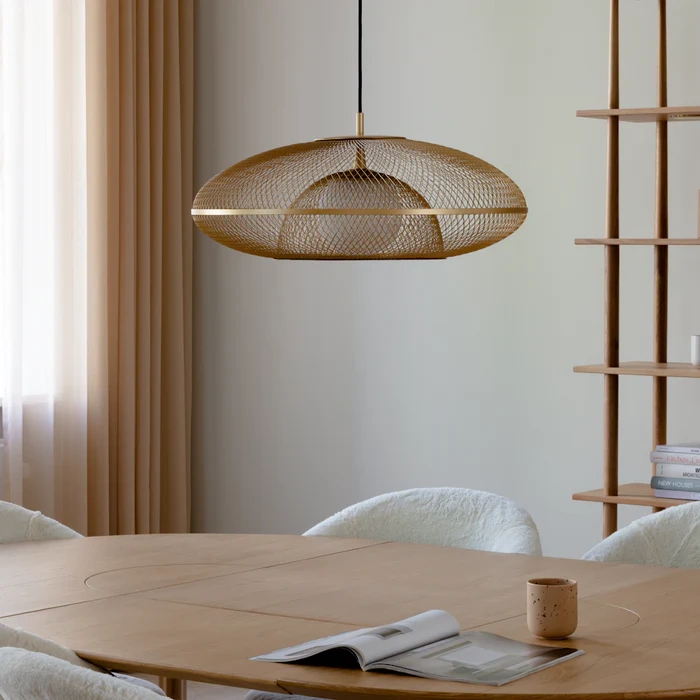 Umage :: Faraday gold pendant lamp, diameter 60 cm