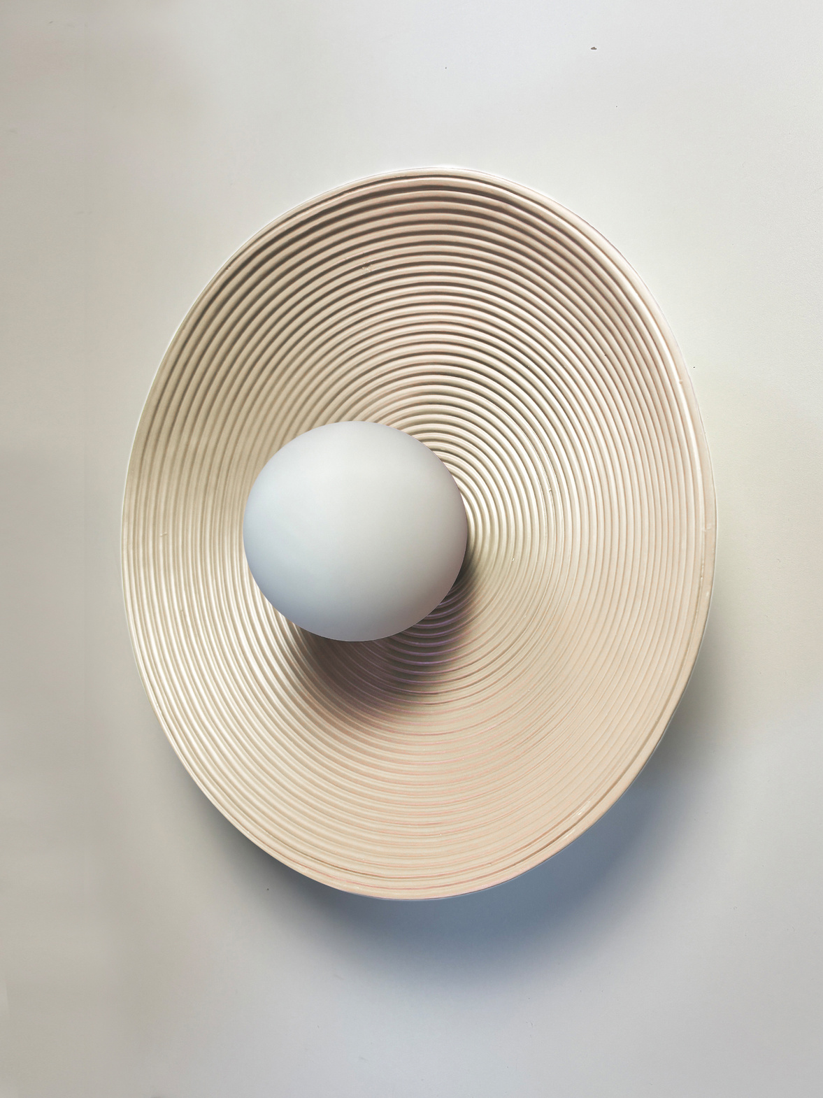 Aromas :: Dana Wandleuchte / Wandleuchte, Durchmesser 35 cm, beige