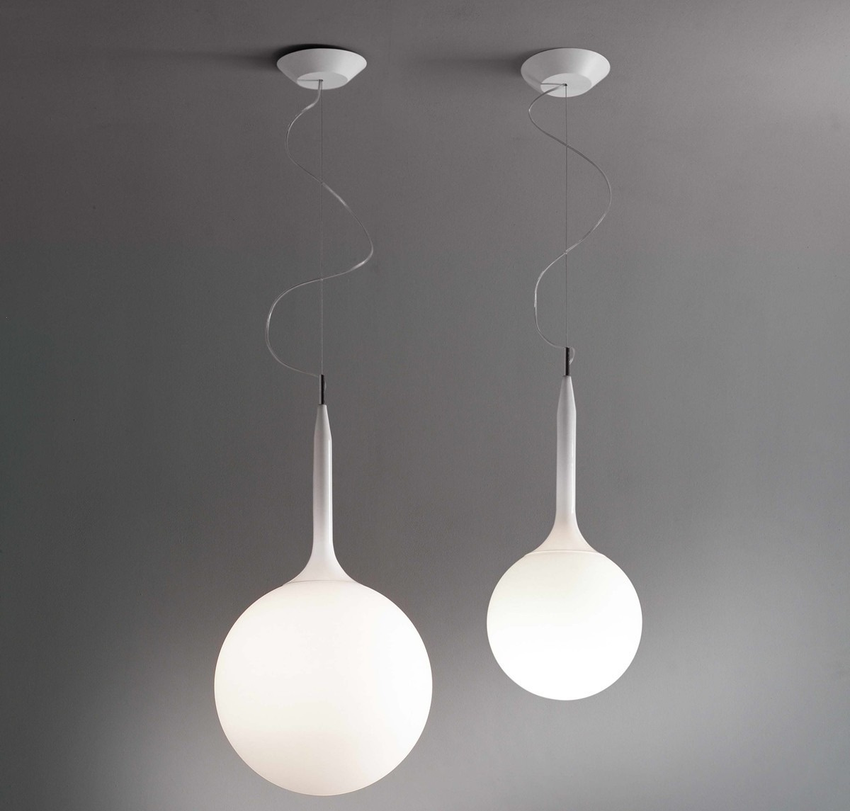 Artemide :: Lampa wisząca Castore biała śr. 42 cm