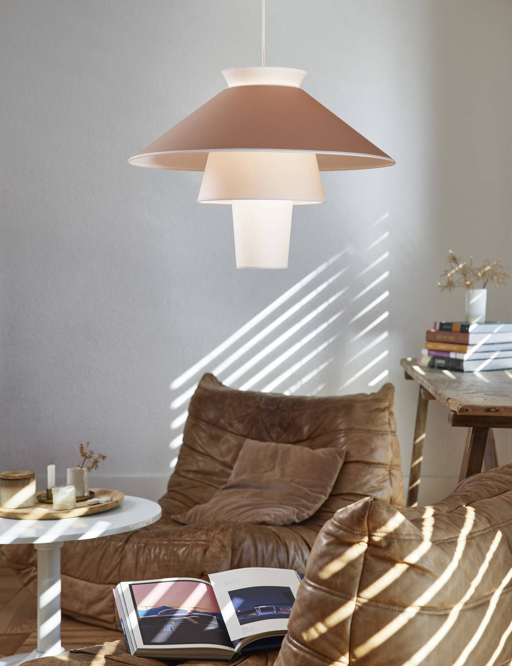 Market Set :: Ruche hanging lamp, diameter 58 cm, pink, size L