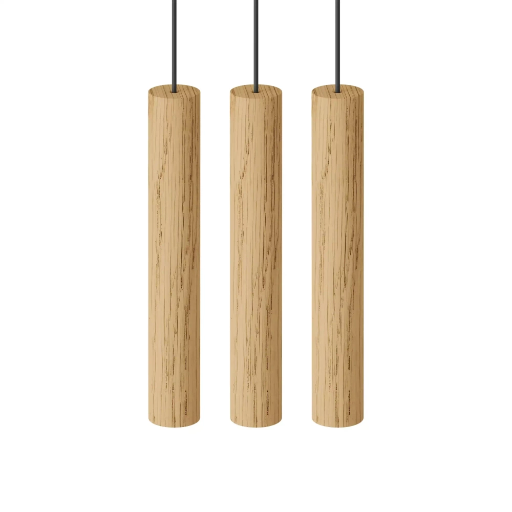 Umage :: Chimes Cluster 3 Hängeleuchte, Eichenholz, Höhe 22 cm