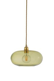 Ebb & Flow :: Hängelampe aus Glas Horizon 29 cm grün