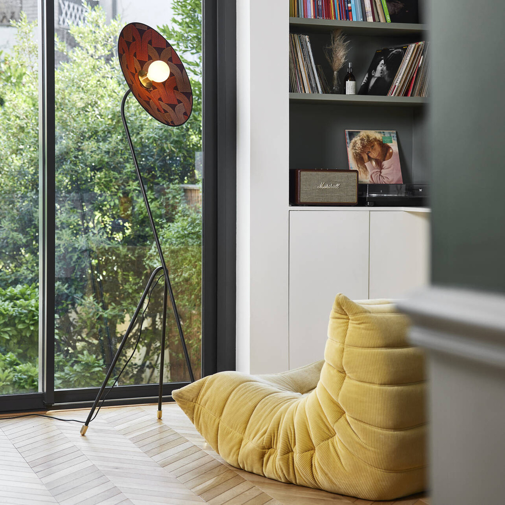 Market Set :: Gatsby floor lamp, shade diameter 50 cm, brick