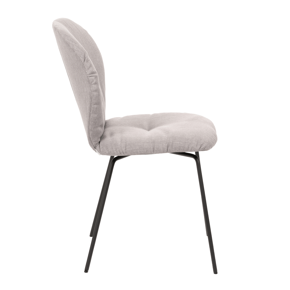 Mobitec :: Mood 90 upholstered chair, gray, width 47 cm