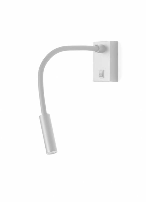 Aromas :: Flexor white wall lamp/sconce