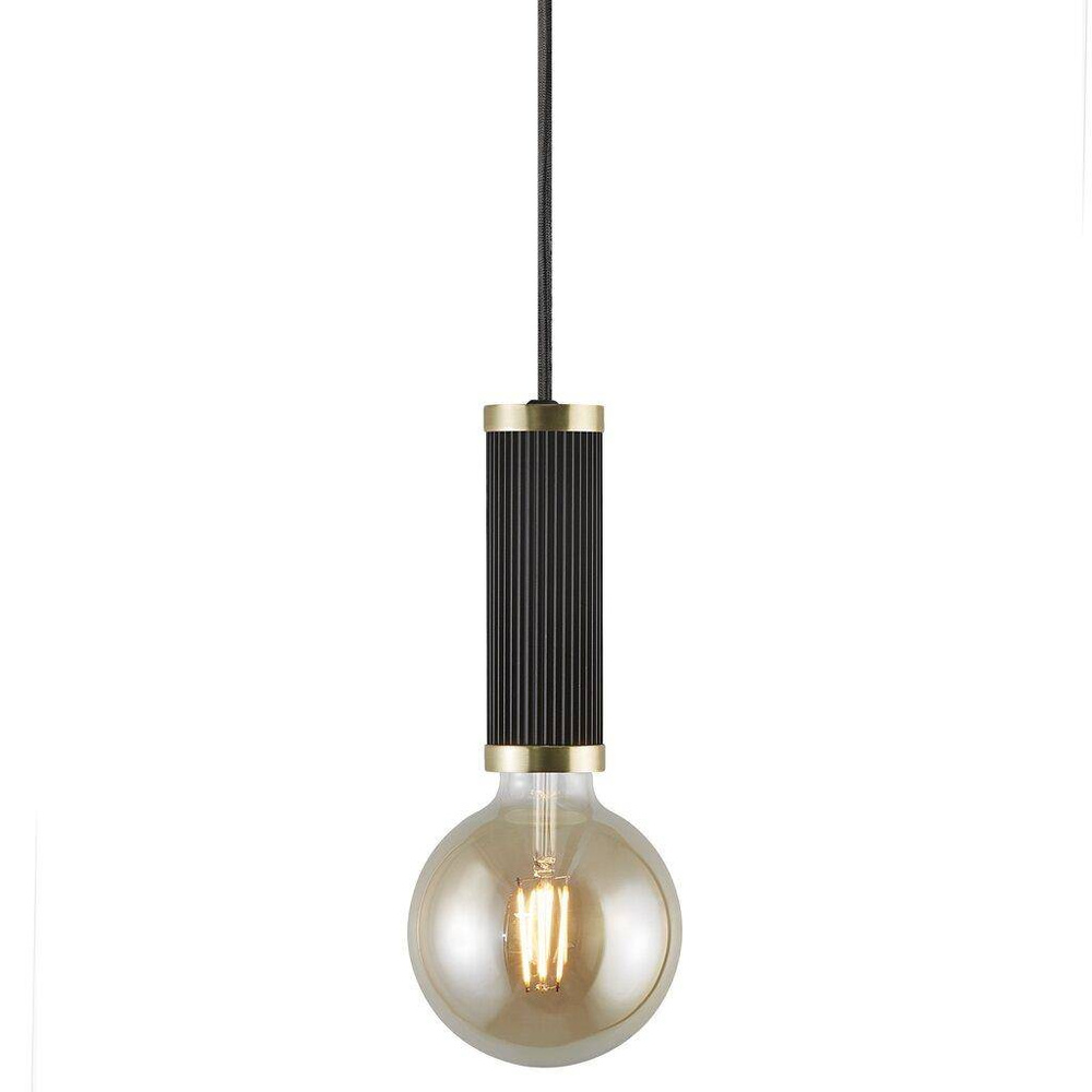 Nordlux :: Pendant lamp Galloway black 17 cm
