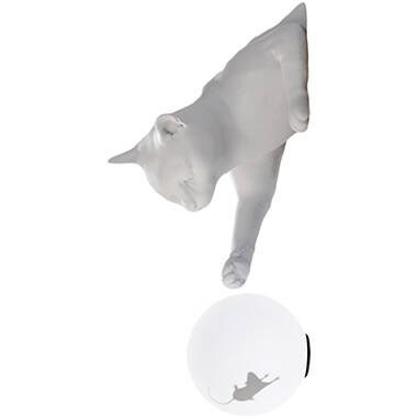 Karman :: Maoo Wandleuchte / Wandleuchte, Höhe 36 cm, weiß