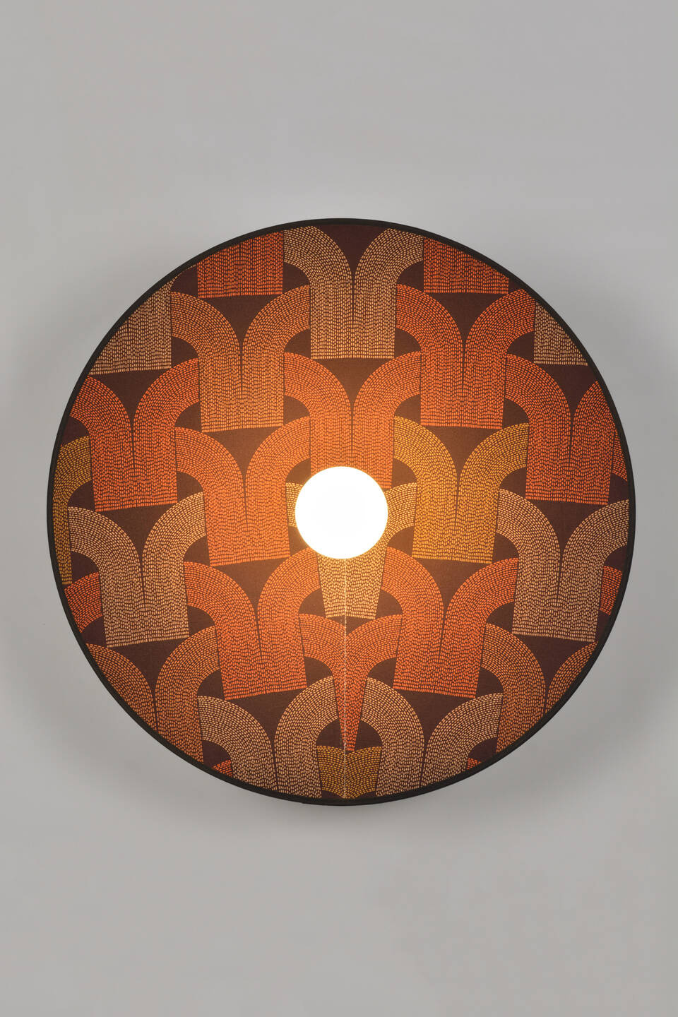 Market Set :: Gatsby Arcs Brique Wall Lamp, Diameter 60 cm