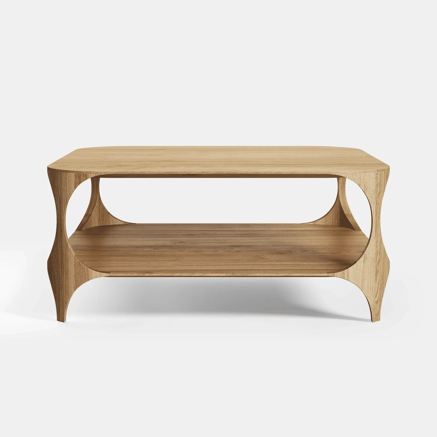 TABLE4U ::  Drewniany stolik kawowy Lorenzo 80x34x80 - natural oak