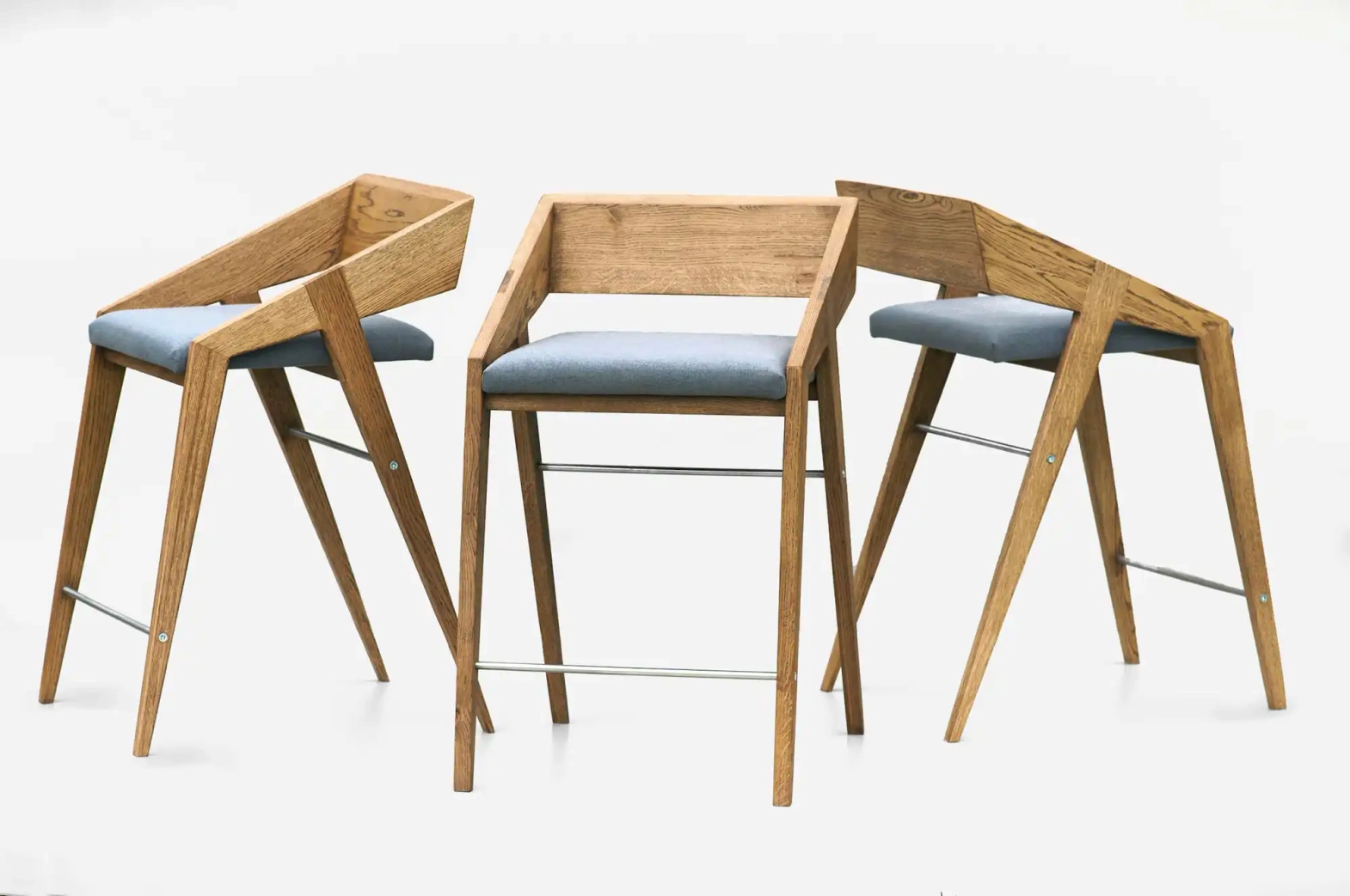 Szyszka Design :: Krzesło barowe / hoker tapicerowany Piko wys. 85 cm