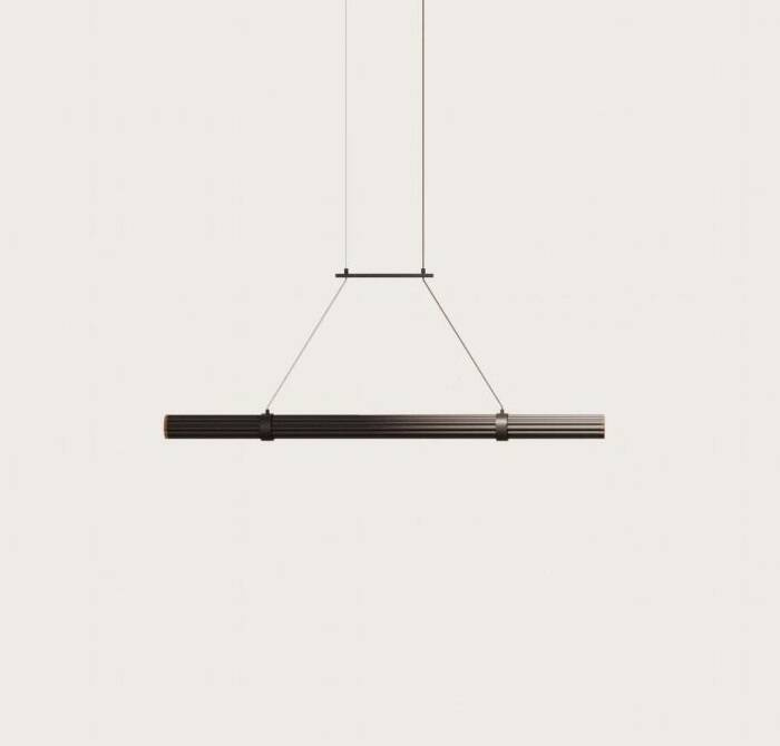 Aromas :: Niro hanging lamp, width 116.2 cm, black