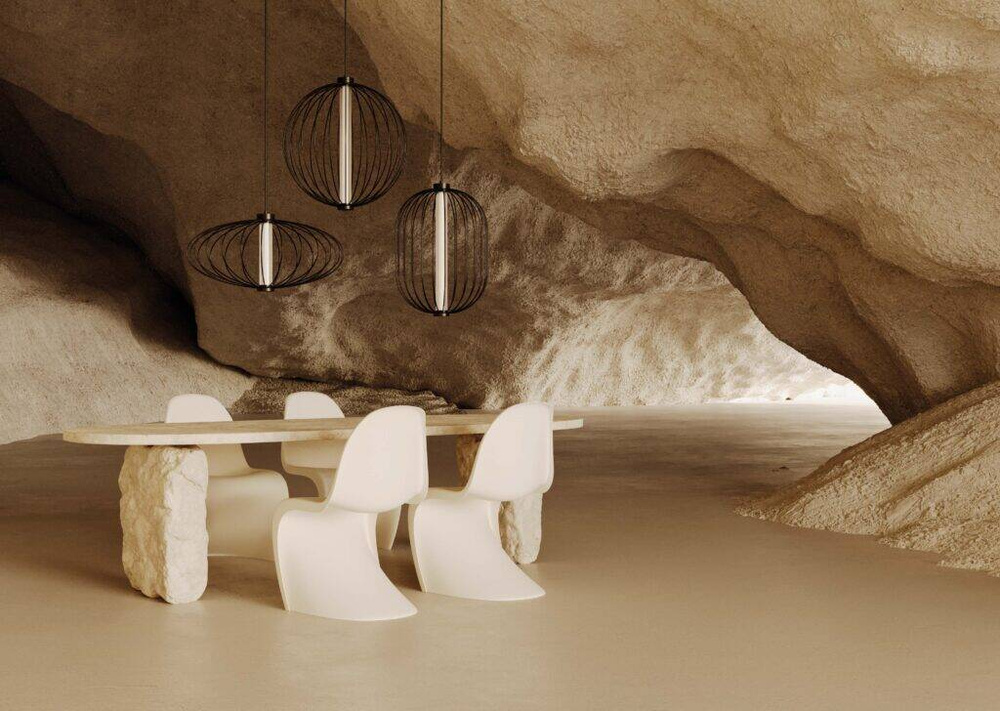 Aromas :: Pepo Hängeleuchte, schwarz, Durchmesser 70,4 cm