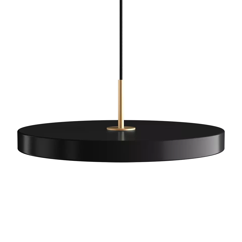 Umage  ::  Suspension lamp Asteria black dia. 43 cm