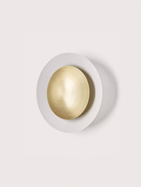 Aromas :: Coss Wandleuchte/Wandleuchte Durchmesser 40 cm weiß