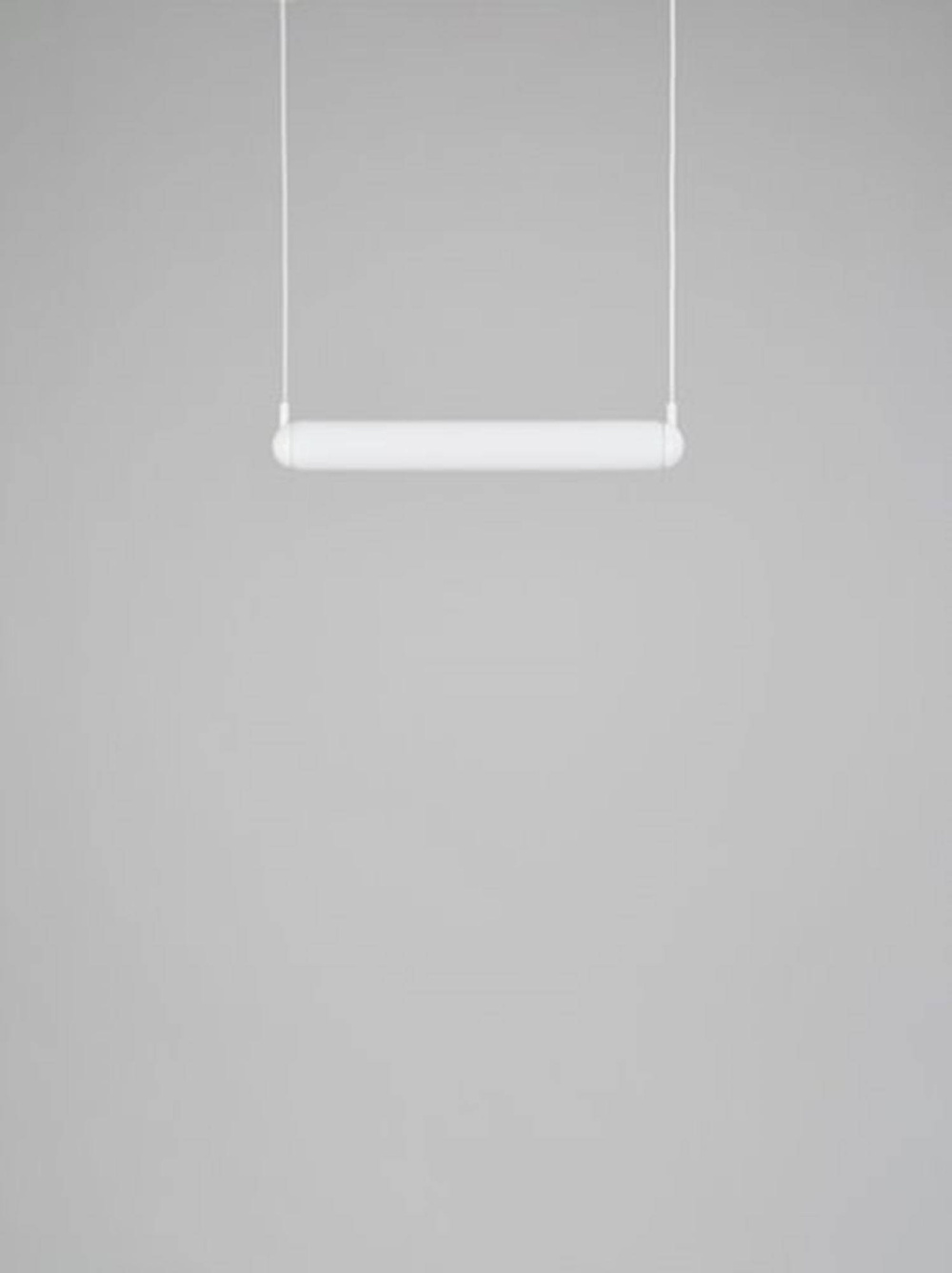 Brokis :: Hängelampe aus Glas Puro Solo Horizontal Breite 63 cm weiß