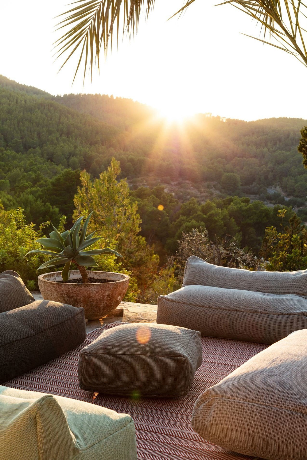 Roolf Living :: Outdoor sofa Love Seat blue