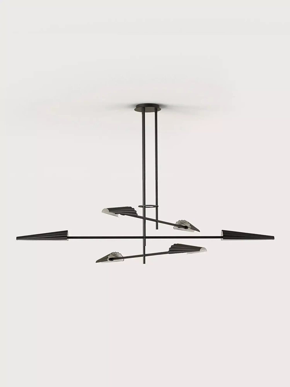 Aromas :: Bion hanging lamp 6, width 89 cm, black