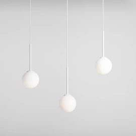 Artera :: Modern hanging lamp BOSSO 3 WHITE