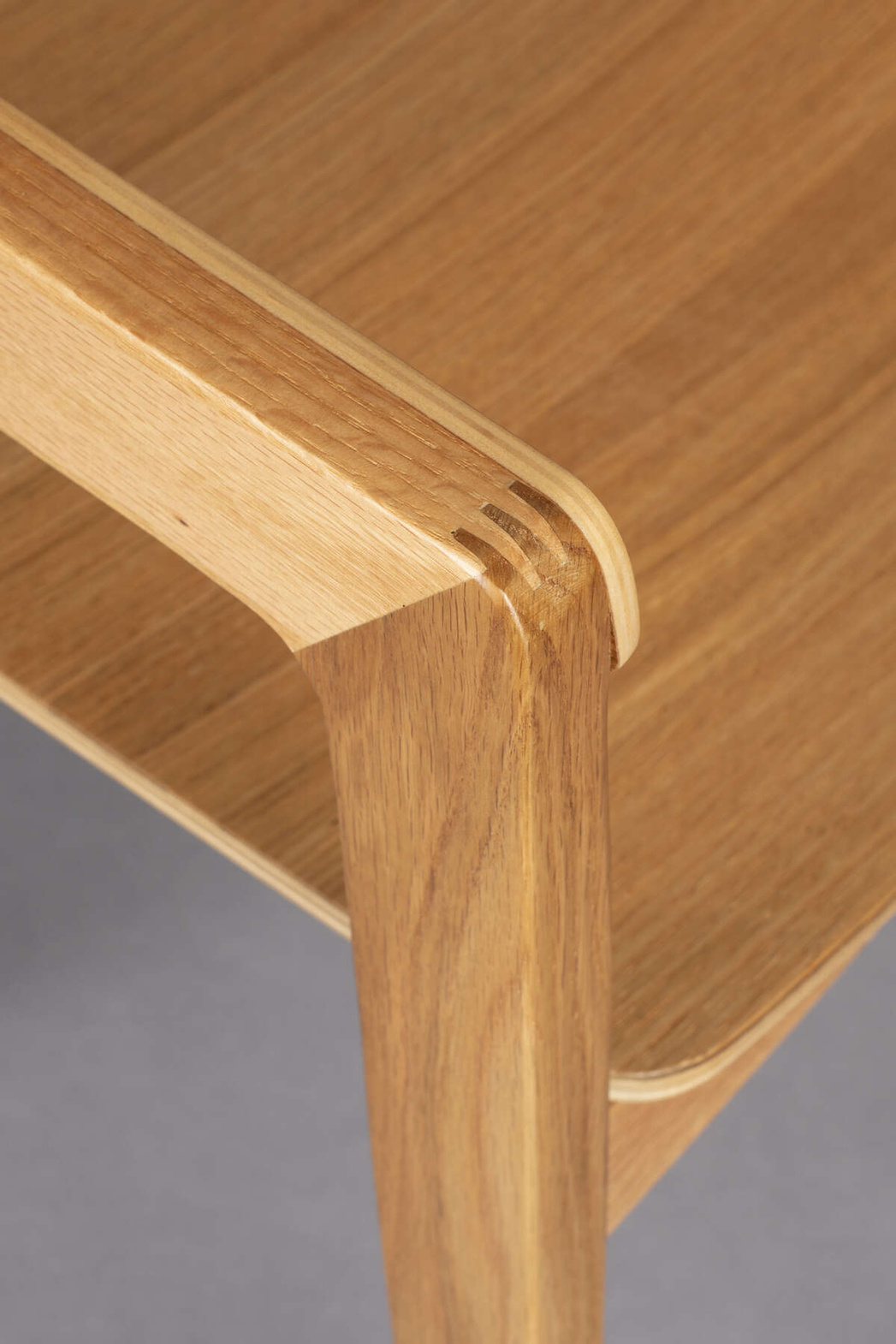 Dutchbone :: Westlake chair, 52 cm wide, wooden, with armrests