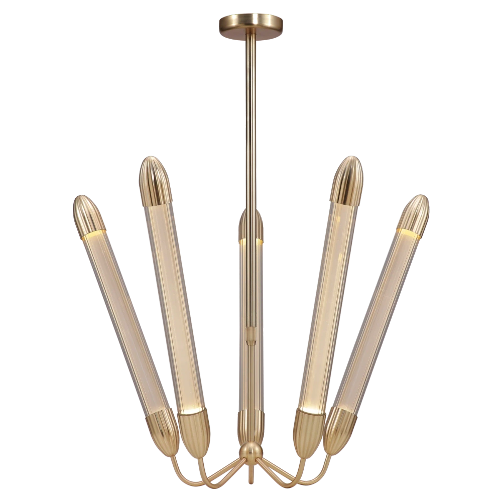Umage :: Lemon Squeeze Long ceiling lamp/chandelier, diameter 85.6 cm, polished brass