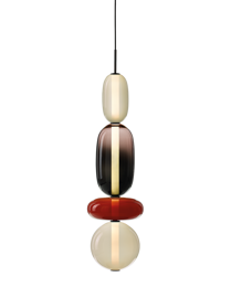 Bomma :: Hängelampe Kristall Pebbles Höhe118.2 cm multi gelöscht