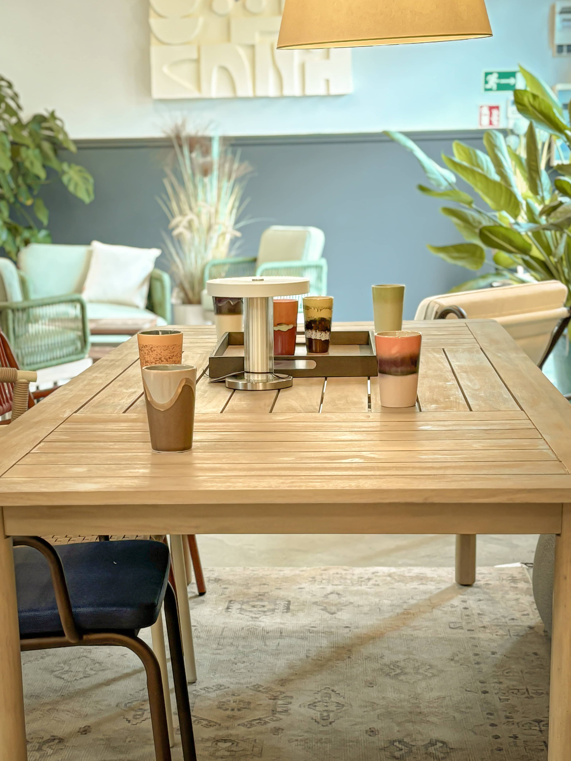 Kunesti :: Green it up wooden garden table, width 220 cm