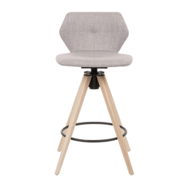 Mobitec :: Stuhl gepolstert Rob Breite 47 cm braun