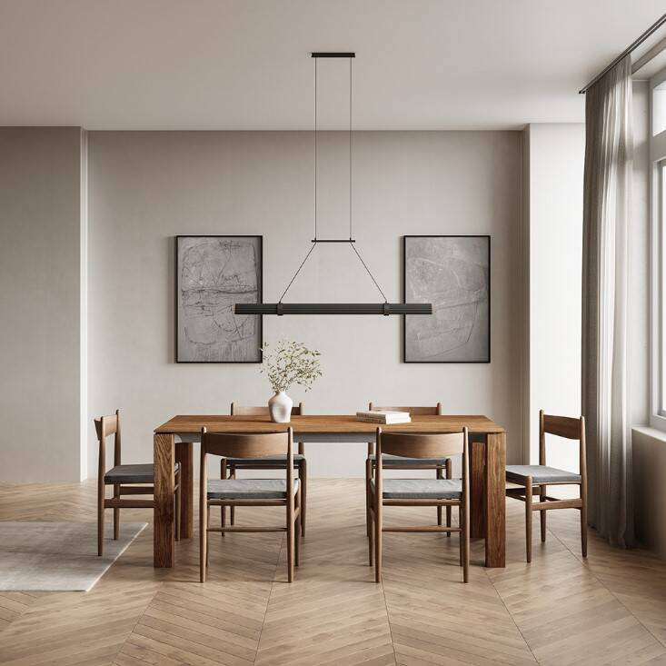 Aromas :: Niro gold pendant lamp, width 116.2 cm