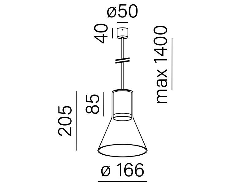 Aqform :: Suspension lamp White Modern dia. 16,6 cm