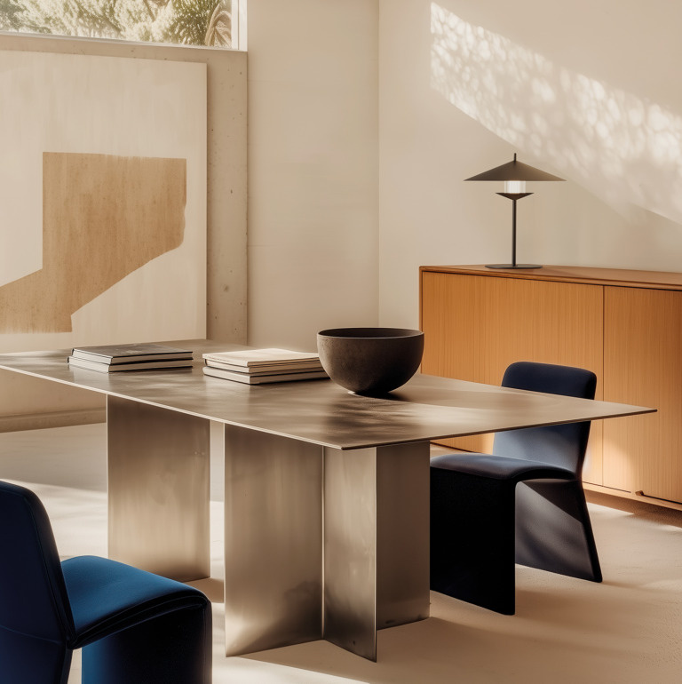 Aromas :: Lampa stołowa Gehit wys. 42,8 cm czarna 