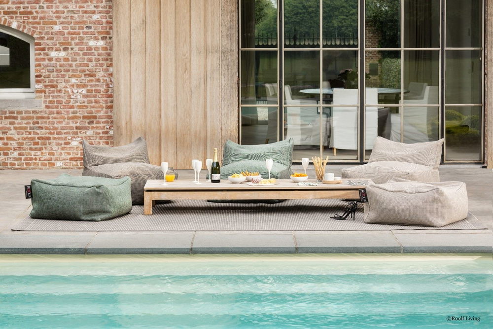 Roolf Living :: Outdoor puff Small beige