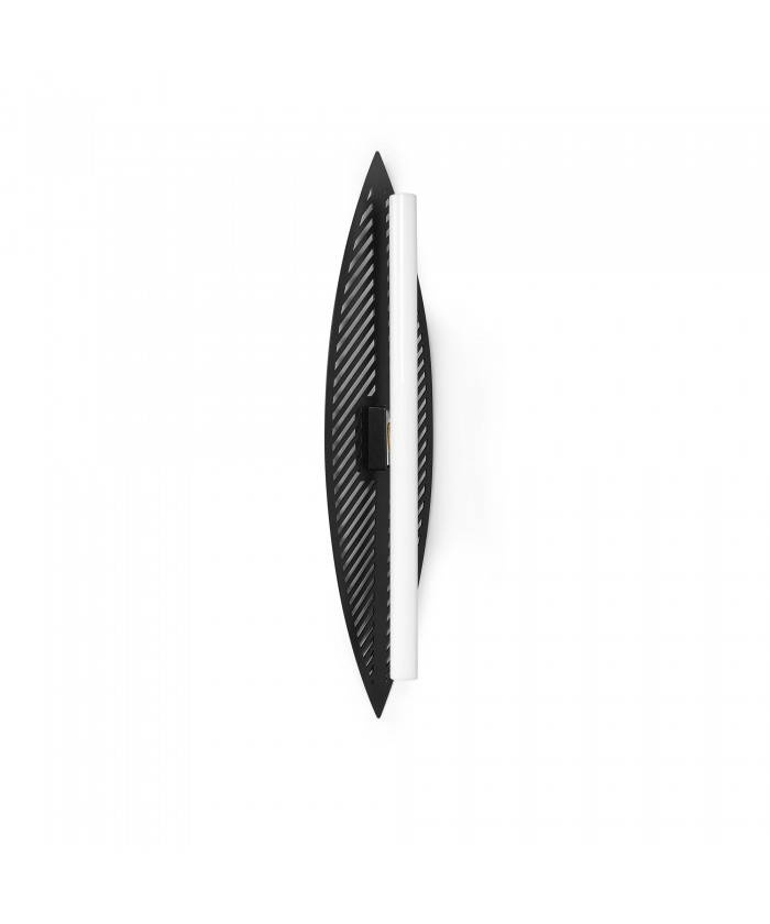 Ummo :: Paruma black openwork wall lamp / sconce, height 60 cm