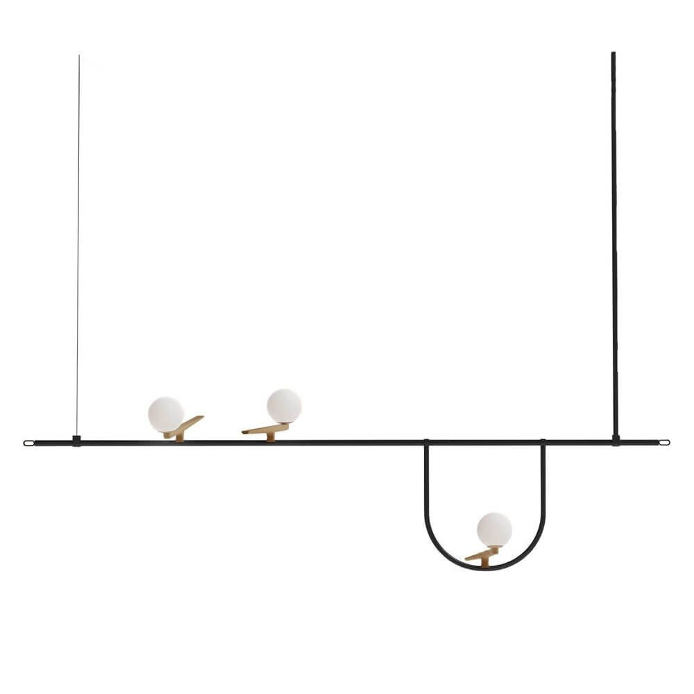 Artemide :: Yanzi hanging lamp black