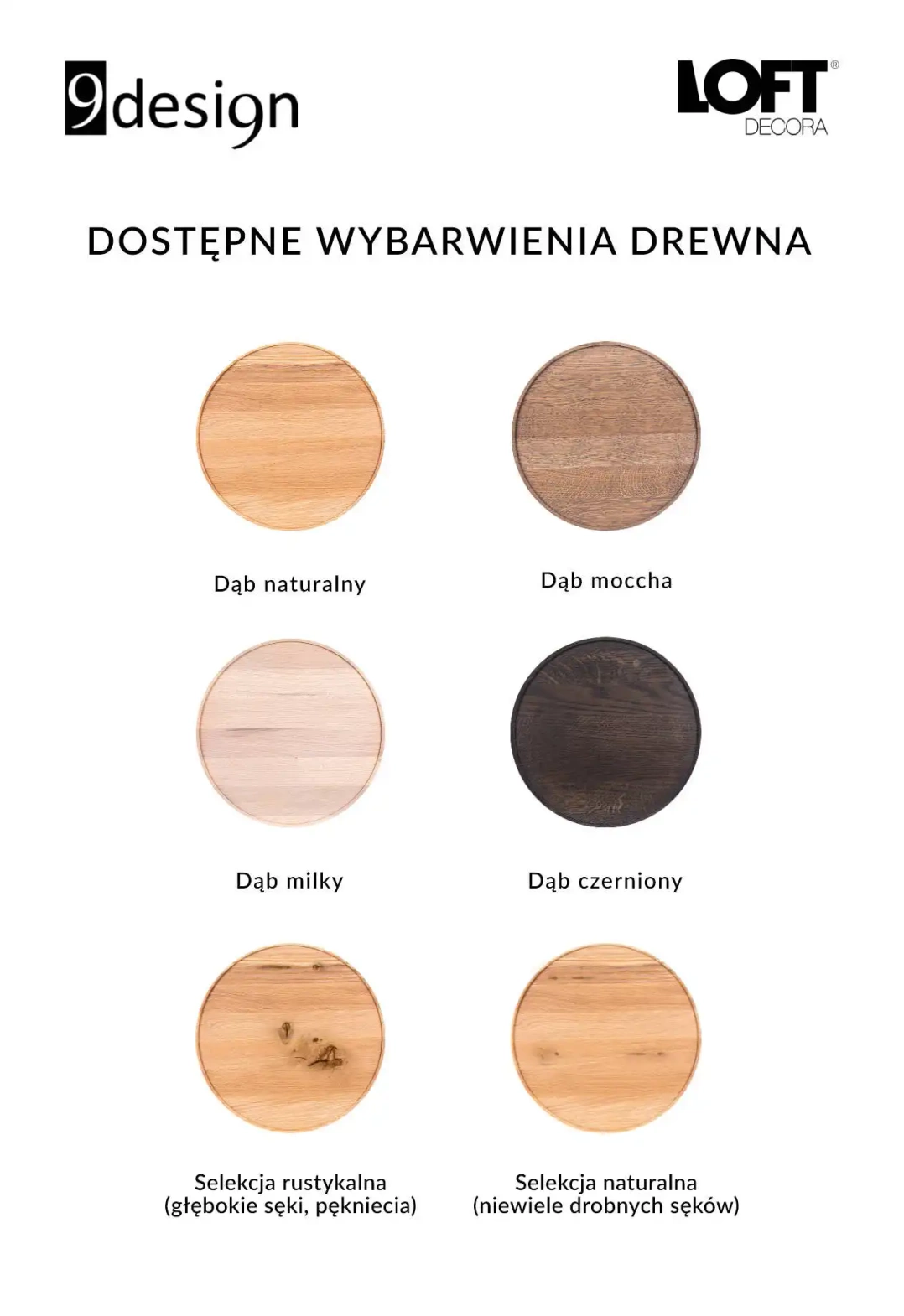 Loft Decora :: Small Bol round natural coffee table