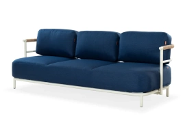 Kunesti :: Reach the stars 3-Sitzer Gartensofa, blau, Breite 221 cm