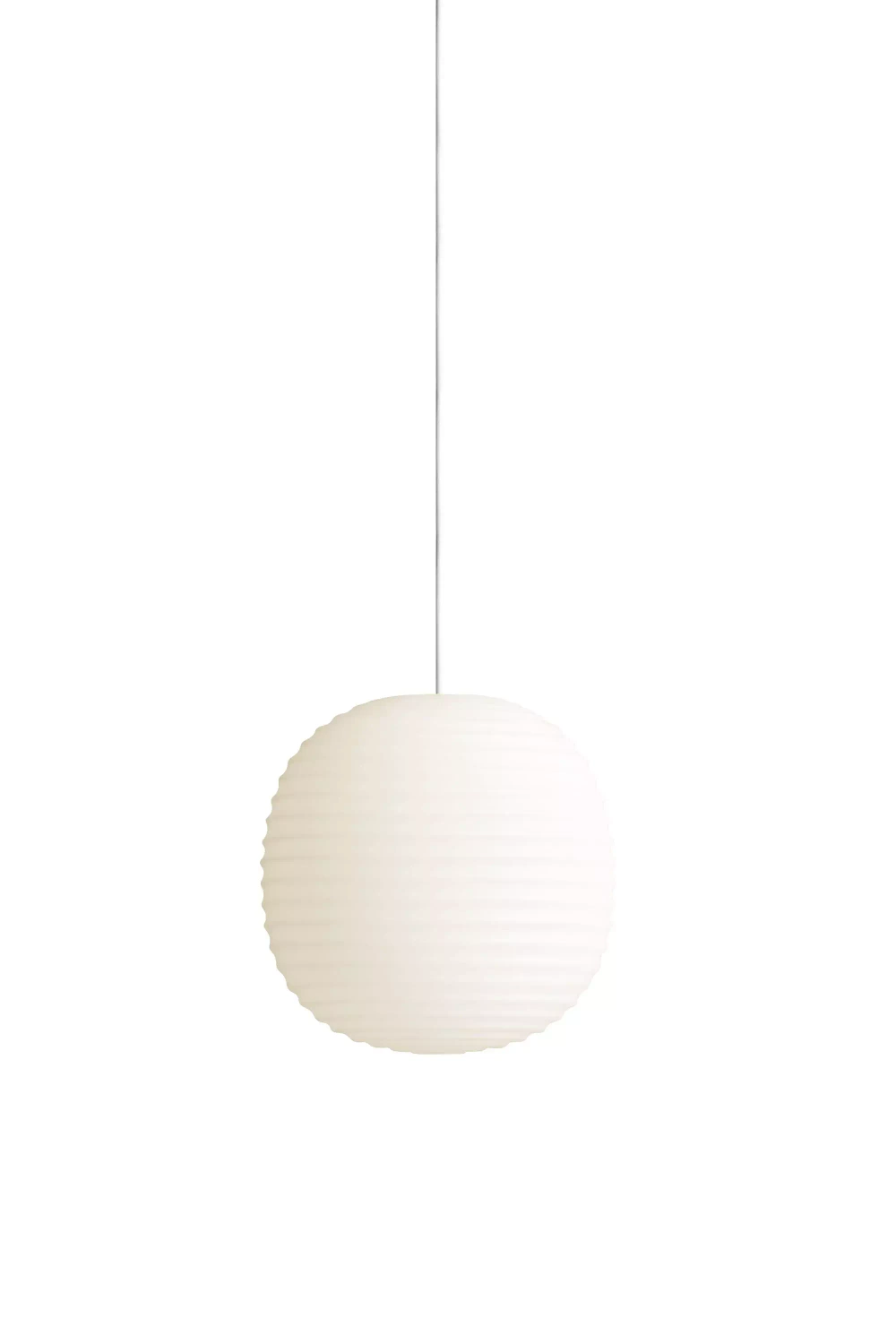 New Works :: Hanging lamp Lantern white dia. 20 cm