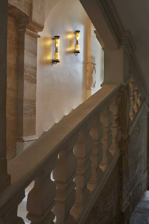 DCW:: In The Tube 100-500 gold wall lamp, width 52 cm