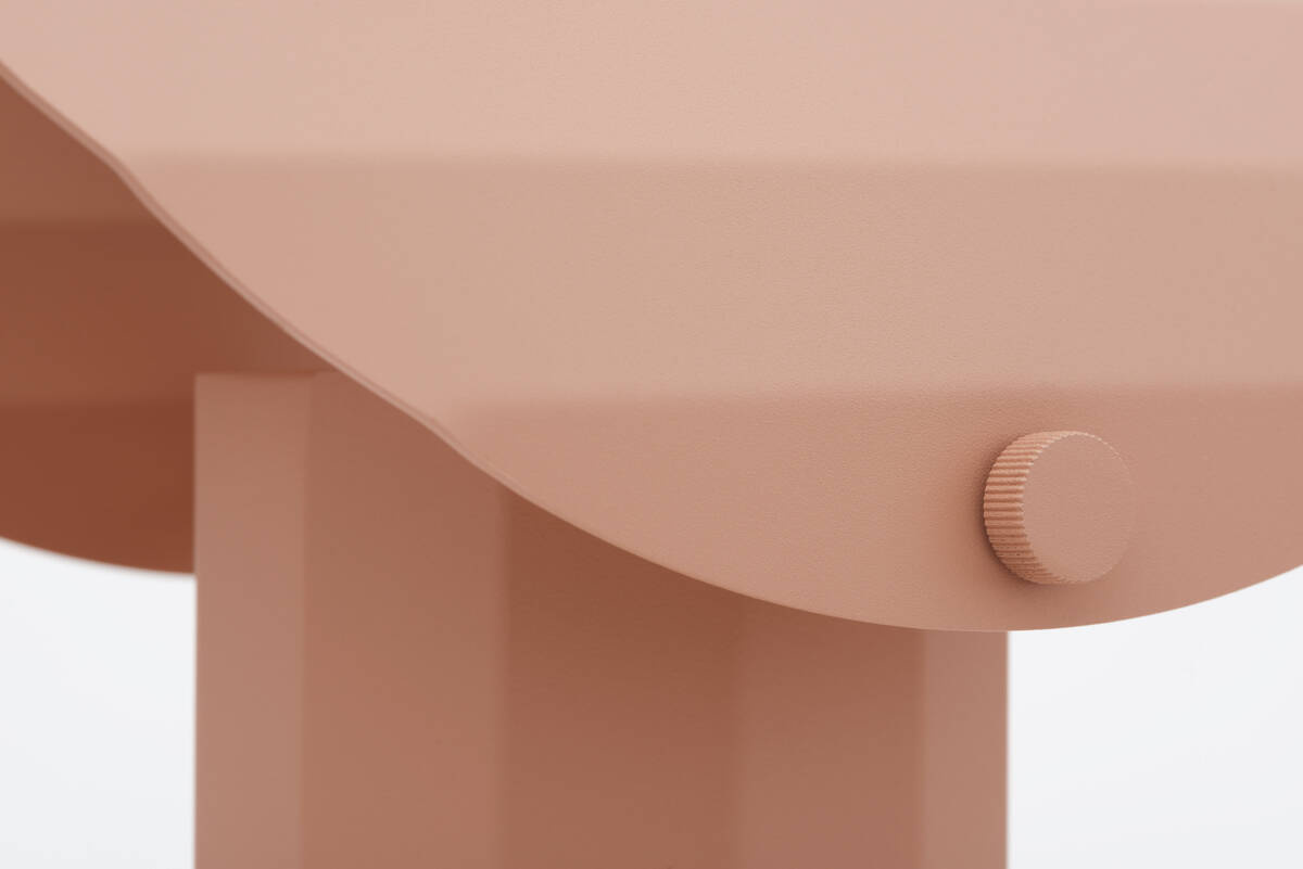 Kaspa :: Apolin table lamp, height 30 cm, pink