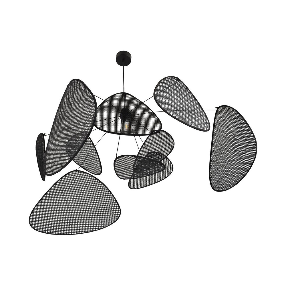 Market Set :: Hängelampe Leinwand Screen Größe xl Breite 110 cm schwarz