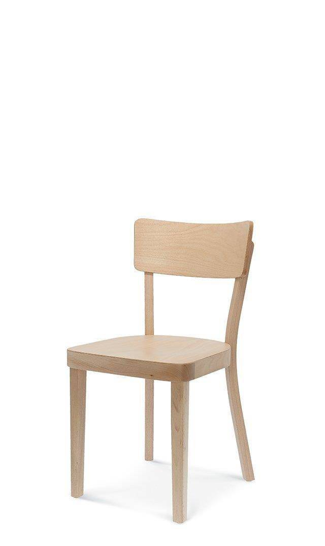 FAMEG :: Wood chair Solid lightbrown