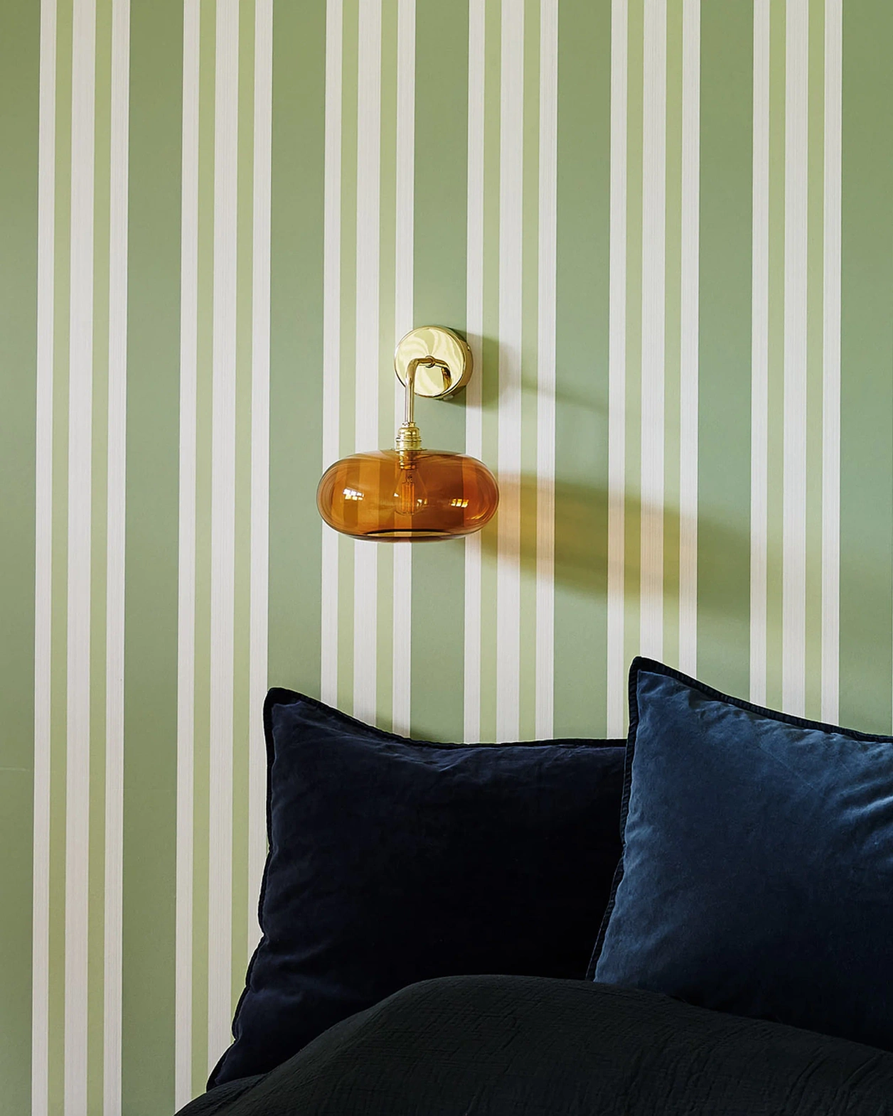 From the exhibition - EBB & FLOW :: Horizon Toast gold wall lamp/sconce, shade diameter 21 cm, size S