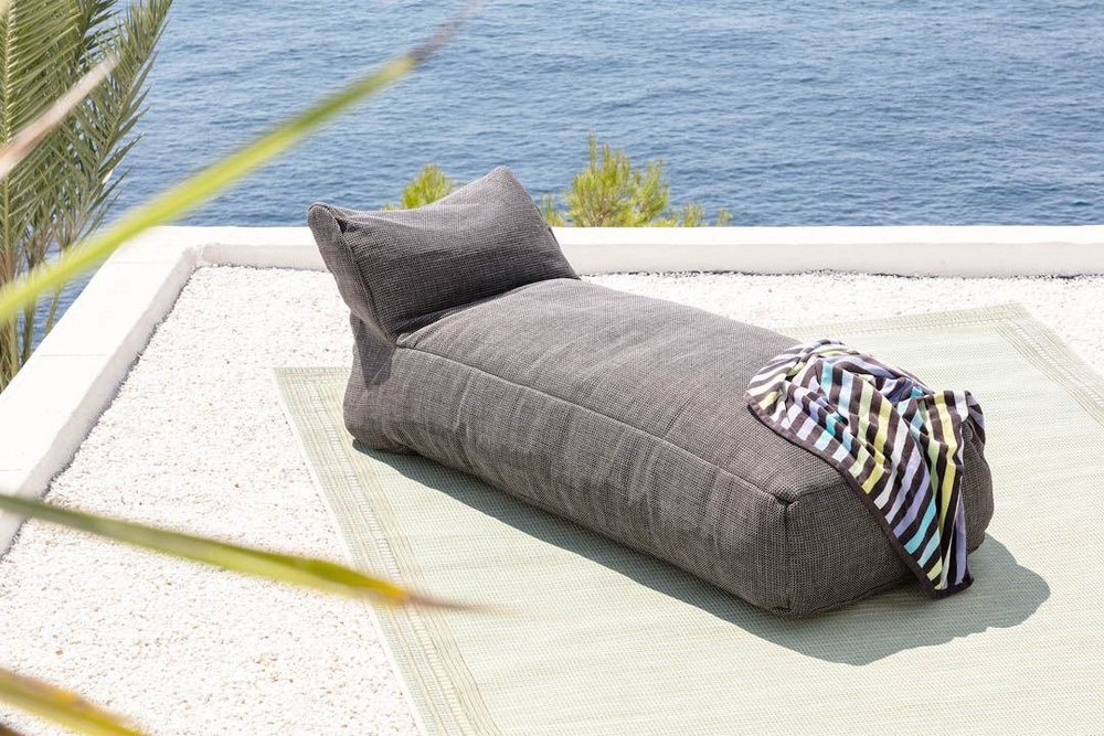 Roolf Living :: Outdoor chaise longue Long Chair grey