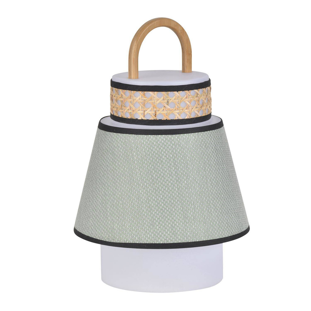 Market Set :: Lampa stołowa Singapour jasnozielona wys. 32,5 cm