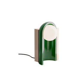 Ferroluce :: Lampa stołowa Cleo wys. 2 cm zielono-szara