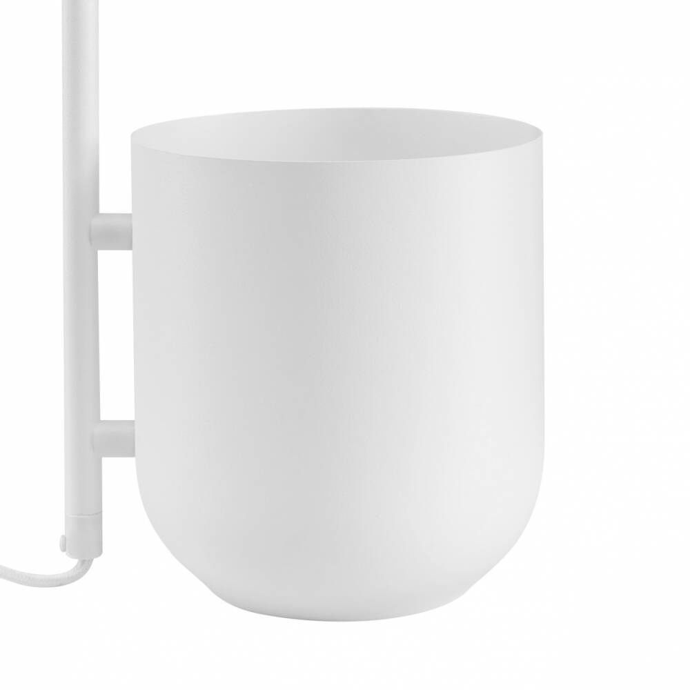 Kaspa :: Botanica Wood Table Lamp White